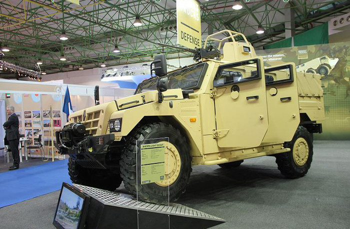 Một góc nhìn khác của xe Sherpa