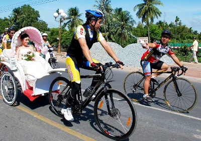 Màn rước dâu độc đáo Màn rước dâu độc đáo