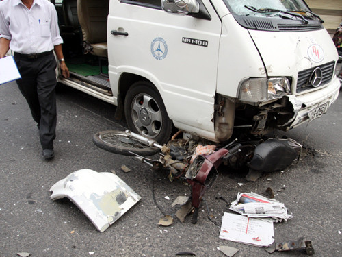 Hiện trường vụ tai nạn