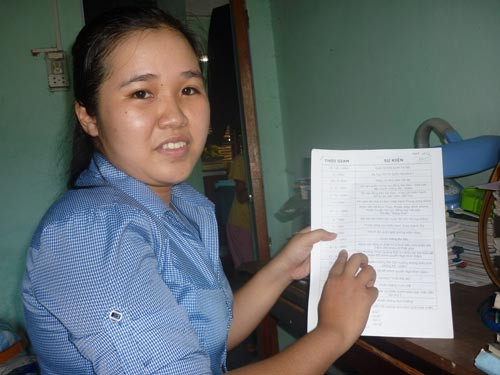 Tôn Nữ Thùy Linh chia sẻ cách học sử trong bảng đánh dấu thời gian và sự kiện diễn ra do chính Linh soạn thảo Tôn Nữ Thùy Linh chia sẻ cách học sử trong bảng đánh dấu thời gian và sự kiện diễn ra do chính Linh soạn thảo