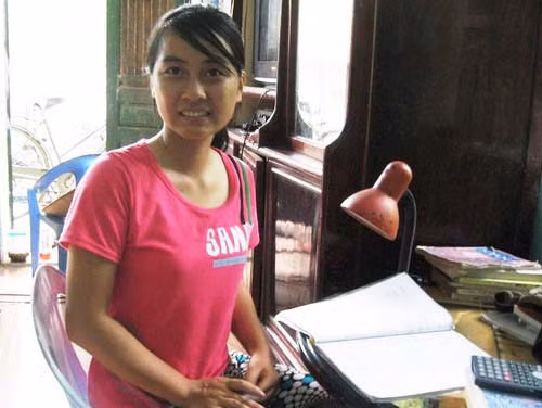 Để đạt kết quả cao, Vượng luôn đặt ra mục tiêu cho mình