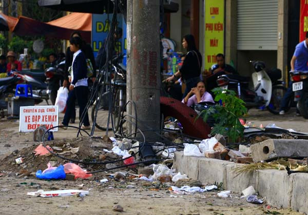 Chỉ có một số người thiếu ý thức nhưng làm ảnh hưởng cả cộng đồng dân cư