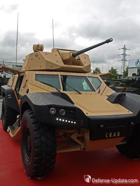Xe bọc thép CRAB: một sàn phầm mới của công ty Panhard. Xe bọc thép CRAB: một sàn phầm mới của công ty Panhard.