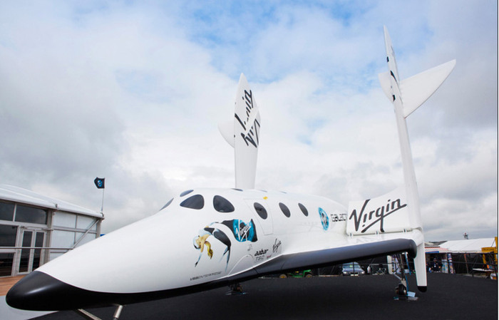 VSS Enterprise được xem là một trong những “ngôi sao” của triển lãm hàng không lần này. VSS Enterprise được xem là một trong những “ngôi sao” của triển lãm hàng không lần này.