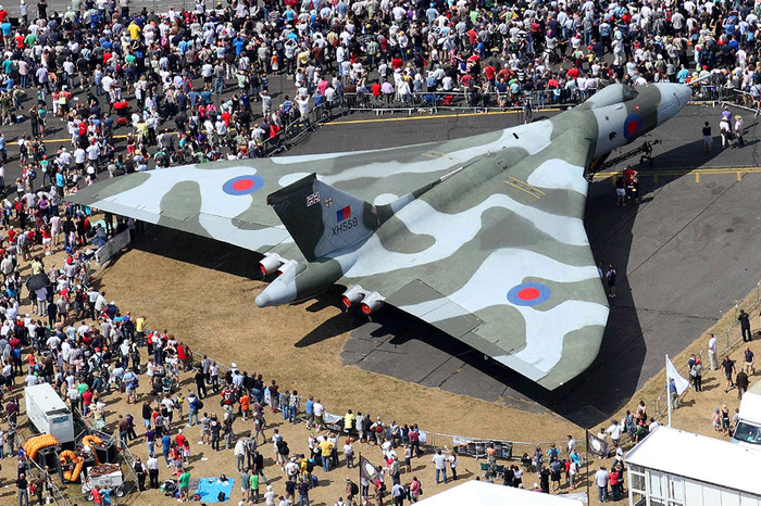 Máy bay ném bom Avro Vulcan. Máy bay ném bom Avro Vulcan.