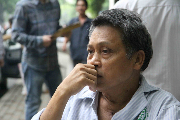 Gương mặt phờ phạc của một bệnh nhân nằm viện lâu ngày Gương mặt phờ phạc của một bệnh nhân nằm viện lâu ngày