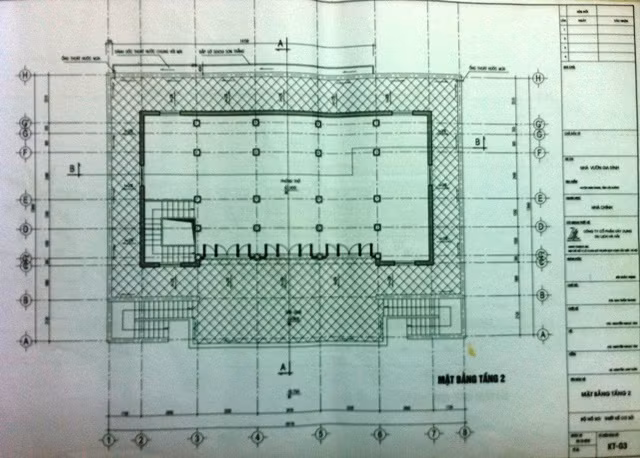 Chi tiết mặt bằng tâng 2