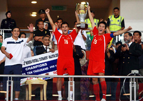 U22 Việt Nam vô địch Merdaka Cup 2008 U22 Việt Nam vô địch Merdaka Cup 2008