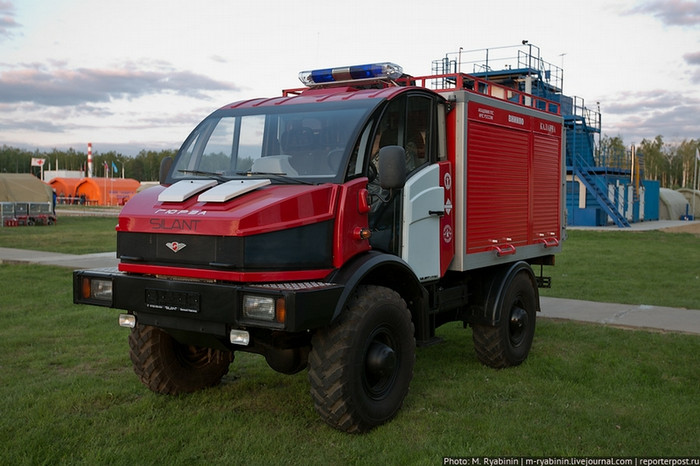 Xe cứu hộ Silant của Nga.