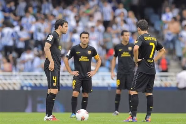 Barca đánh rơi 2 điểm một cách đáng tiếc.