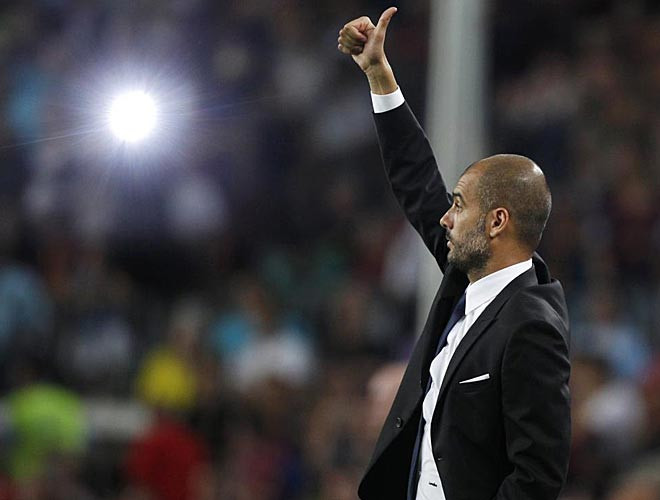 Guardiola thúc giục học trò thi đấu cẩn thận.