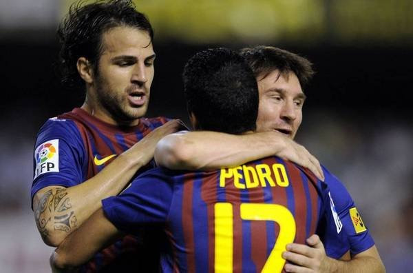 Cesc đưa về một điểm quý giá cho Barca. Cesc đưa về một điểm quý giá cho Barca.