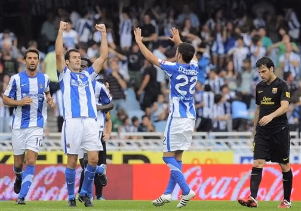 Thành quả đến với Real Sociedad.