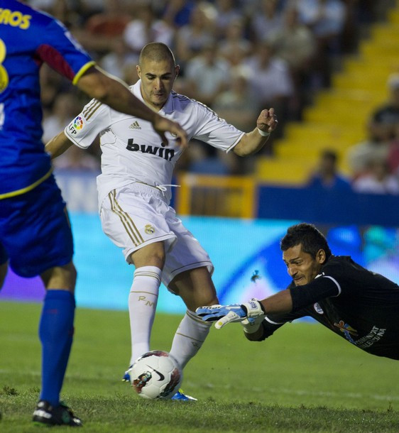 Benzema có một ngày thi đấu tồi tệ.