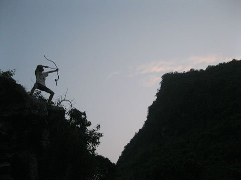 Tập làm tazan trên đỉnh núi Tập làm tazan trên đỉnh núi