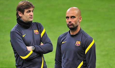 Pep Guardiola đã đôn lên rất nhiều cầu thủ ở đội trẻ bởi sự giới thiệu của Vilanova Pep Guardiola đã đôn lên rất nhiều cầu thủ ở đội trẻ bởi sự giới thiệu của Vilanova