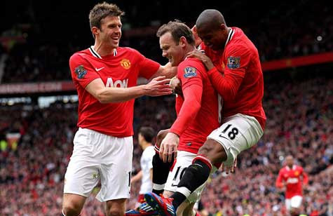 Rooney với một cú đúp giúp Quỷ Đỏ duy trì cách biệt 5 điểm với Man City Rooney với một cú đúp giúp Quỷ Đỏ duy trì cách biệt 5 điểm với Man City