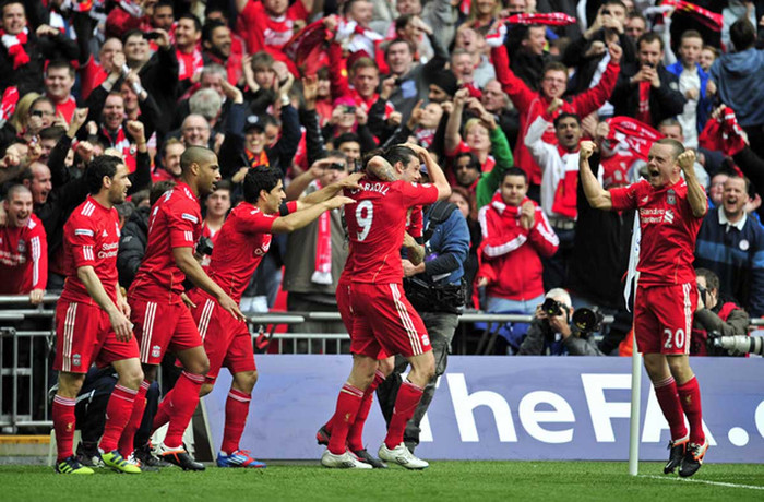 Đánh bại Everton, Liverpool có cơ hội đoạt cú đúp mùa này nếu vượt qua nốt Tottenham hoặc Chelsea trong trận chung kết FA Cup.