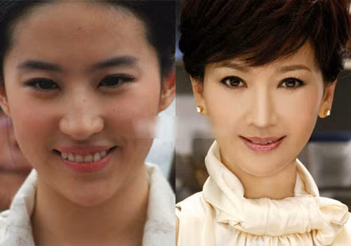 Lưu Diệc Phi sẽ phải chăm chút hơn tới nghệ thuật trang điểm, nếu không muốn bị già sớm. Lưu Diệc Phi sẽ phải chăm chút hơn tới nghệ thuật trang điểm, nếu không muốn bị già sớm.