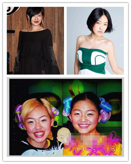 Giữa hai tấm ảnh thì Từ Hy Đệ hoàn toàn là "vịt" và "thiên nga".