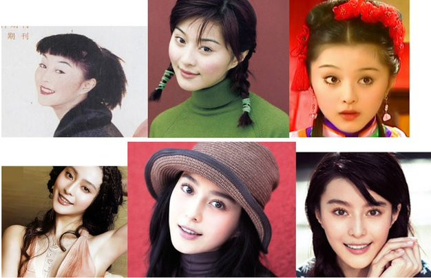 Nhờ công nghệ trang điểm mà khuôn mặt của người đẹp đã hoàn toàn biến đổi.