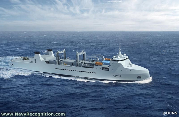 Tại triển lãm Euronaval 2012 sắp tới đây, DCNS còn dự định giới thiệu một dự án tàu mới đó là một biến thể của tàu hỗ trợ BRAVE (Bâtiment RAVitailleur d'Escadre), dự án tàu lần đầu tiên ra mắt tại triển lãm Euronaval 2010. Tại triển lãm Euronaval 2012 sắp tới đây, DCNS còn dự định giới thiệu một dự án tàu mới đó là một biến thể của tàu hỗ trợ BRAVE (Bâtiment RAVitailleur d'Escadre), dự án tàu lần đầu tiên ra mắt tại triển lãm Euronaval 2010.