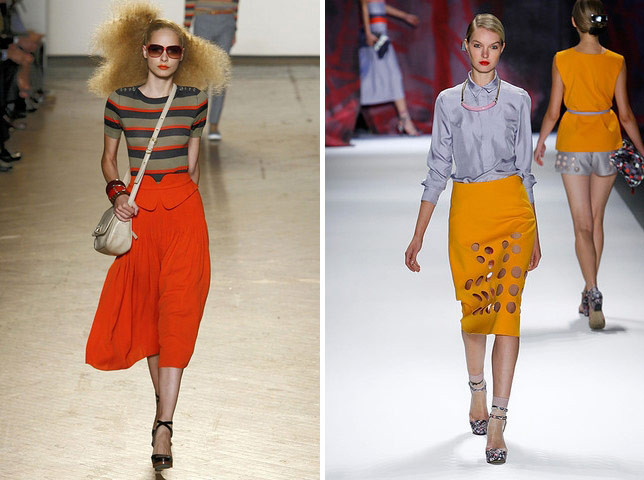 Mặc chân váy Midi như thế nào?, Thời trang, chan vay midi, vay, giay cao got, thoi trang