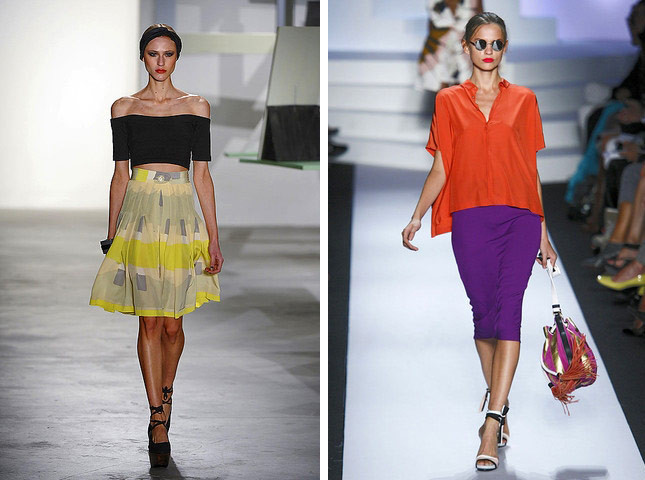 Mặc chân váy Midi như thế nào?, Thời trang, chan vay midi, vay, giay cao got, thoi trang