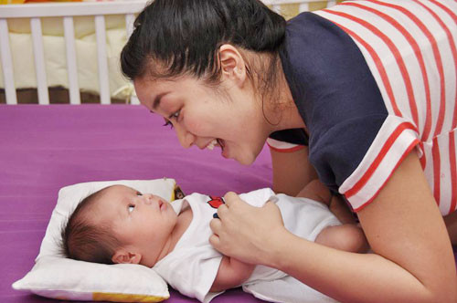 Sao Việt sau sinh tỏa sắc đến "thèm thuồng" ảnh 1 "Thèm thuồng" số đo của sao Việt sau sinh, Làm đẹp, giam can, giam can sau sinh, bao phu nu, lam dep, thoi trang