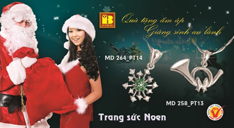 Đẹp hơn với trang sức để đón Noel ảnh 10 Đẹp hơn với trang sức để đón Noel ảnh 10