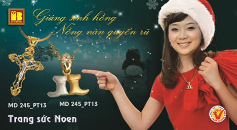 Đẹp hơn với trang sức để đón Noel ảnh 8 Đẹp hơn với trang sức để đón Noel ảnh 8