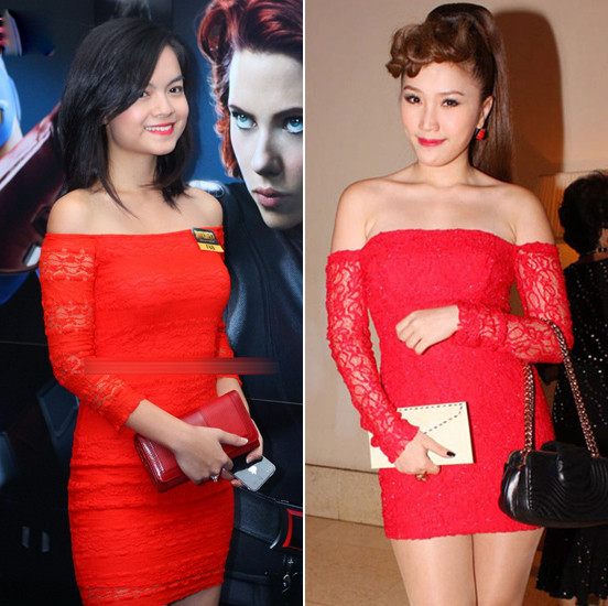 Những bộ đầm trễ quá nách như của Bảo Thy có thể mang lại vẻ sexy nhưng cũng rất dễ gây phản cảm vì phô quá nhiều da thịt. Xem thêm: Xu hường cổ Peter Pan/Xu hướng thời trang thế giới Những bộ đầm trễ quá nách như của Bảo Thy có thể mang lại vẻ sexy nhưng cũng rất dễ gây phản cảm vì phô quá nhiều da thịt. Xem thêm: Xu hường cổ Peter Pan/Xu hướng thời trang thế giới