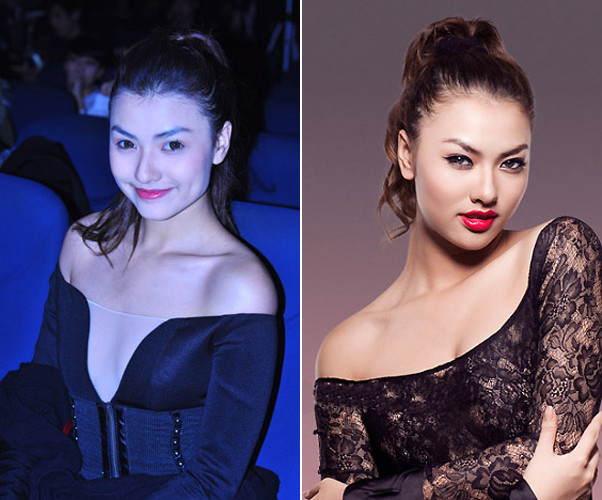 Hồng Quế có phần sexy quá đà so với tuổi thật của mình! Xem thêm: Xu hường cổ Peter Pan/Xu hướng thời trang thế giới Hồng Quế có phần sexy quá đà so với tuổi thật của mình! Xem thêm: Xu hường cổ Peter Pan/Xu hướng thời trang thế giới