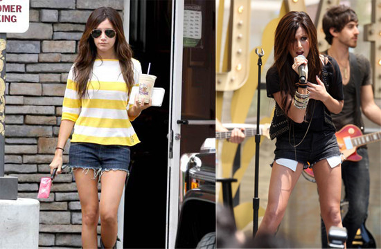 Vóc dáng nhỏ nhắn và đôi chân thẳng là niềm tự hào của ngôi sao này! Xem thêm: Thời trang sao Hollywood/Thời trang sao Hàn/Thời trang sao Việt/Thời trang sao Hoa ngữ