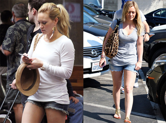 Hilary Duff cũng không kém cạnh các đàn em của Disney trong những chiếc quần khỏe khoắn. Xem thêm: Thời trang sao Hollywood/Thời trang sao Hàn/Thời trang sao Việt/Thời trang sao Hoa ngữ