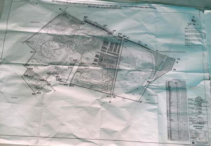 Bản đồ quy hoạch Khu đô thị du lịch sinh thái Vĩnh Thịnh - An Tường (ảnh nguồn Giáo dục Việt Nam) Bản đồ quy hoạch Khu đô thị du lịch sinh thái Vĩnh Thịnh - An Tường (ảnh nguồn Giáo dục Việt Nam)