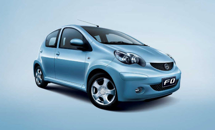 7. BYD F0 Thiết kế ngoại thất đơn giản và nhẹ nhàng với lưới tản nhiệt và hốc gió hình mặt cười đem lại cảm giác tươi trẻ cho BYD F0. Chiếc xe có chiều dài 3.460 mm, chiều rộng 1.616 mm và chiều cao 1.465 mm cùng chiều dài cơ sở 2.340 mm. Kích thước này nhỏ hơn Kia Morning chút ít nên việc di chuyển trên phố với phụ nữ là tuyệt vời. 7. BYD F0 Thiết kế ngoại thất đơn giản và nhẹ nhàng với lưới tản nhiệt và hốc gió hình mặt cười đem lại cảm giác tươi trẻ cho BYD F0. Chiếc xe có chiều dài 3.460 mm, chiều rộng 1.616 mm và chiều cao 1.465 mm cùng chiều dài cơ sở 2.340 mm. Kích thước này nhỏ hơn Kia Morning chút ít nên việc di chuyển trên phố với phụ nữ là tuyệt vời.