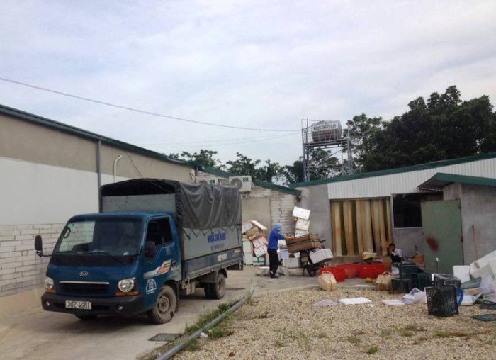 Công ty TNHH Thiên Sơn đã “biến” khu đất nông nghiệp thành văn phòng, nhà xưởng kiên cố không phép (Ảnh MC)