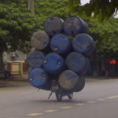 Chụp tại đường Lương Ngọc Quyến, TP. Thái Nguyên. Ảnh: Trần Đôi