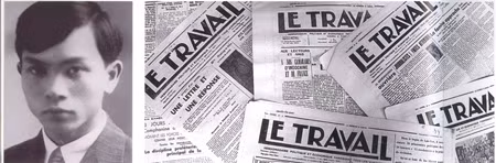 Vừa học trường Luật, vừa dạy học, Võ Nguyên Giáp vừa viết bài cho các báo