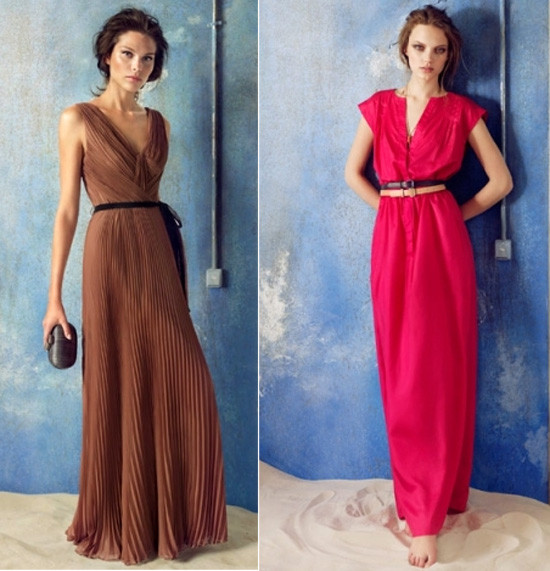 Những chiếc váy dạ hội ấn tượng và không quá cầu kì. Xem thêm: BST váy: Vũ điệu đón Xuân/BST Gap: Trẻ trung bừng sáng/BST áo cưới Lan Vu 2012