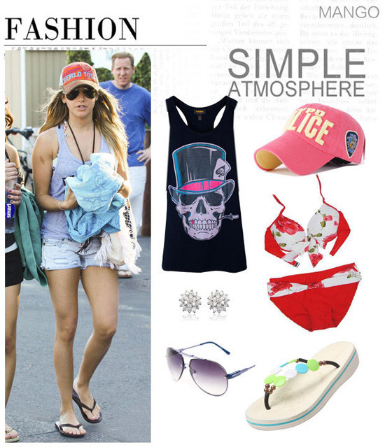 Với thân hình nhỏ nhắn nhưng khá cân đối, nên những trang phục mà Ashley lựa chọn thường giúp cô thanh thoát và có vẻ cao hơn