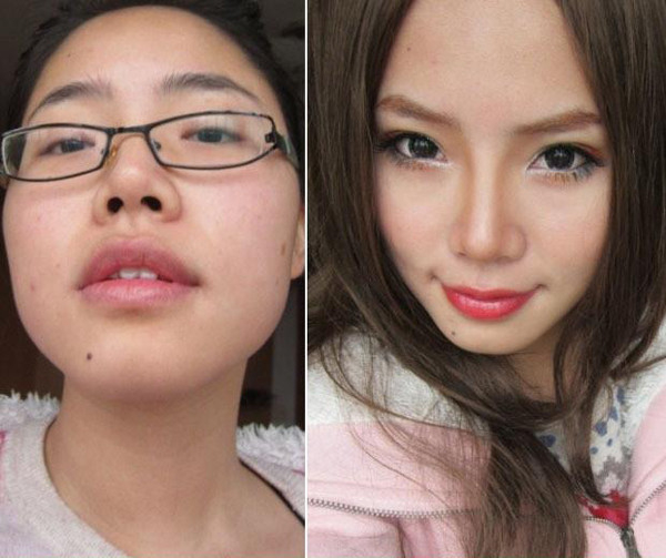 Đôi mắt hút hồn và đôi môi gợi cảm kia là nhờ công nghệ trang điểm đấy bạn ạ. Bạn hãy thử nhé! Xem thêm: Bí quyết "xóa" mụn khi trang điểm/Trang điểm mắt mùa Xuân/Trang điểm cho môi mỏng/Mẹo trang điểm cho mắt to sáng Đôi mắt hút hồn và đôi môi gợi cảm kia là nhờ công nghệ trang điểm đấy bạn ạ. Bạn hãy thử nhé! Xem thêm: Bí quyết "xóa" mụn khi trang điểm/Trang điểm mắt mùa Xuân/Trang điểm cho môi mỏng/Mẹo trang điểm cho mắt to sáng