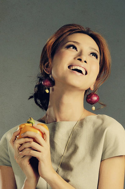 Mái tóc búi mang đến hình ảnh một Ngô Thanh Vân trưởng thành và quý phái Ảnh: 24h Xem thêm: Ngô Thanh Vân ra mắt BST Xuân - Hè cho nam giới/Những hình ảnh kinh dị của Ngô Thanh Vân