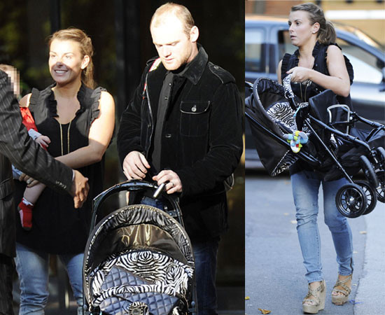 Những đôi sandanl rất cao này, giúp Coleen cao ráo và thanh mảnh hơn rất nhiều, nhưng lại khỏe khoắn như không và không quá chênh vênh như những đôi giày cao gót của Victoria Beckham phải không? Ảnh: Popsugar