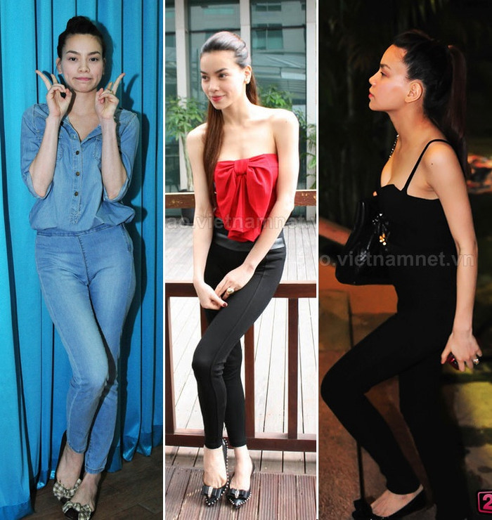 Điểm mạnh của Hồ Ngọc Hà là không ngần ngại diện các kiểu trang phục mới và trong mỗi khoảng thời gian sẽ luôn trung thành với một kiểu dáng nào đó. Xem thêm: Sao Việt diện short khoe chân dài miên man/Ngắm Sao Việt mặc cực đẹp và lạ/Sao Việt với váy vintage style Điểm mạnh của Hồ Ngọc Hà là không ngần ngại diện các kiểu trang phục mới và trong mỗi khoảng thời gian sẽ luôn trung thành với một kiểu dáng nào đó. Xem thêm: Sao Việt diện short khoe chân dài miên man/Ngắm Sao Việt mặc cực đẹp và lạ/Sao Việt với váy vintage style