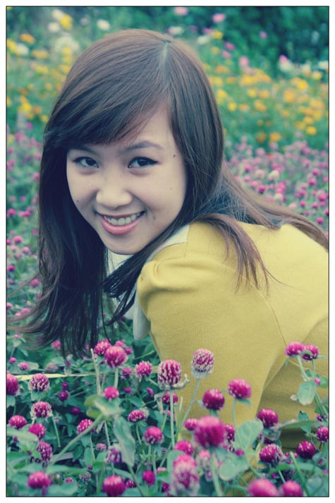 Vẻ đẹp trong sáng, tự nhiên khiến mọi người ngưỡng mộ!