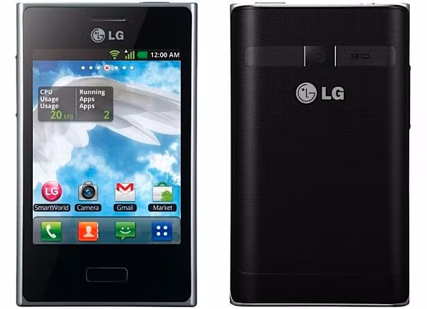  LG Optimus L3 - Android cấp thấp với giá 192 USD ảnh 1