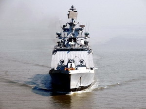 Tàu hộ vệ tàng hình INS Satpura.