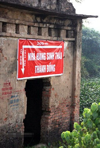 Nhà hàng sinh thái độc nhất vô nhị. Nhà hàng sinh thái độc nhất vô nhị.